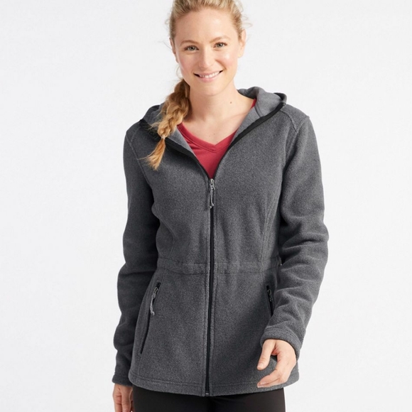 L.L.Bean Trail Model Fleece Drawcord Jacket - Picture 7 of 8